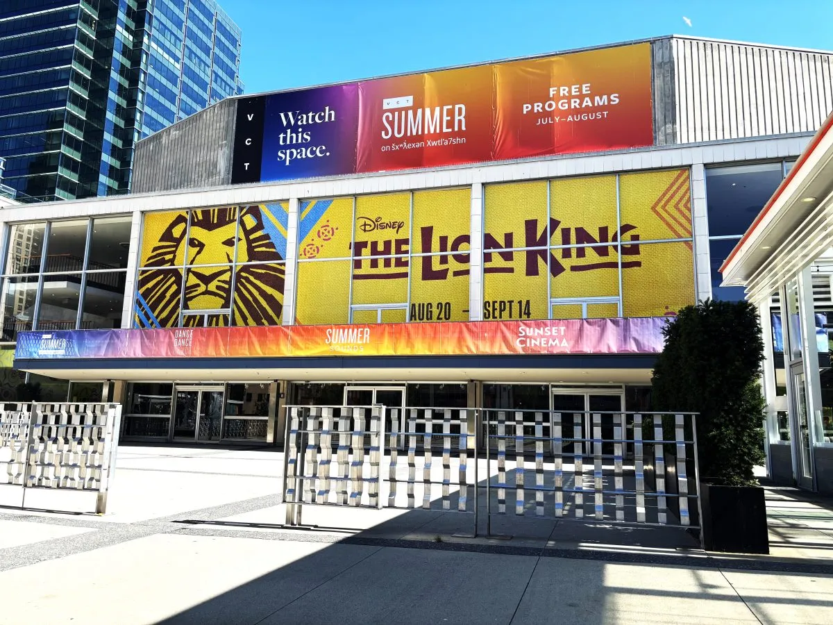 Window Graphics | Queen Elizabeth Theater, Vancouver