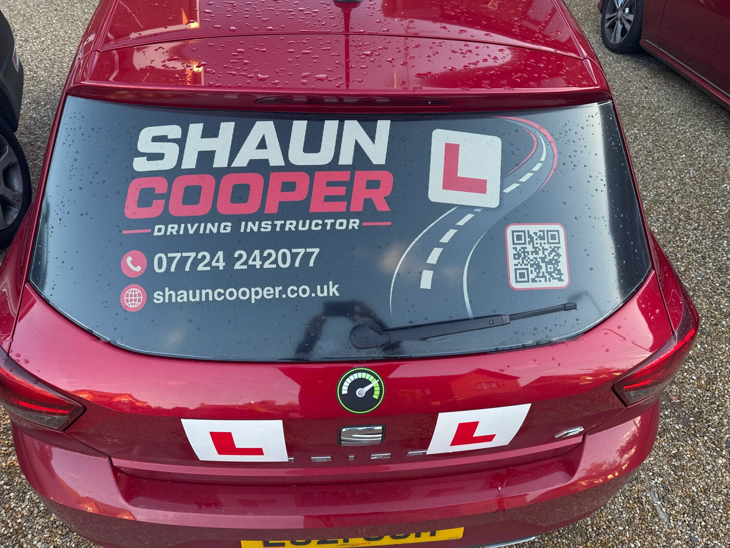 Vehicle graphics for driving schools | Shaun Cooper Driving Instructor